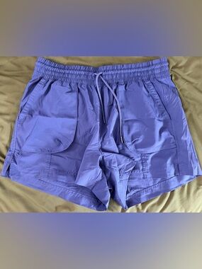 Old Navy Blue Athletic Drawstring Pocket Shorts